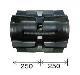 コンバインクローラ　幅50cm ピッチ90mm コマ数57mm UB509057